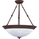 Essentials 15 Inch 3 Light Invert Bowl Pendant by Maxim - ESS-15