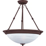 Essentials 15 Inch 3 Light Invert Bowl Pendant by Maxim - ESS-15