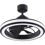 Gleam 4 Blade Ceiling Fan 23.7 Inches Wide by Fanimation - FP8404B
