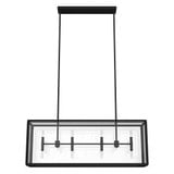 Felippe 8 Light Oversized Linear Chandelier by Hunter - 19267