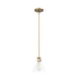 Van Nuys 1 Light Small Pendant 7.5 Inch Tall by Hunter Fans - 19293