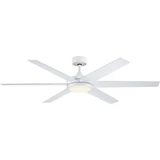 Brawn 6 Blade In/Outdoor Ceiling Fan and Light Kit 64 Inch W by Fanimation - FPD6605