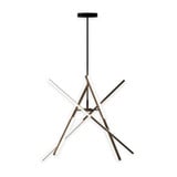 Stix 4 Light Oversized Chandelier by Artcraft - AC7709