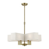Rubix 5 Light Medium Chandelier by Livex Lighting - 42665