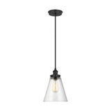Baskin 1 Light Small Cone Pendant by Visual Comfort Studio - P1347