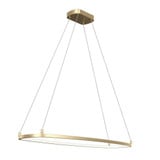 Koloa 1 LED Light Small Round Chandelier by Elan - 84312