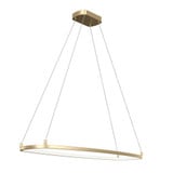 Koloa 1 LED Light Small Round Chandelier by Elan - 84312