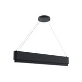 Walman 1 LED Light Oversized Linear Chandelier by Elan - 84316