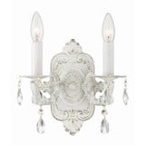 Paris Market 2 Light Candle Style Wall Sconce by Crystorama - 5022