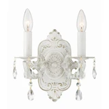 Paris Market 2 Light Candle Style Wall Sconce by Crystorama - 5022