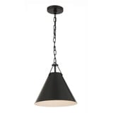 Xavier 1 Light Medium Pendant by Crystorama - XAV-B8301