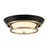 Beam Me Up 20W 1 LED 14 Inch Wide Flush Mount by George Kovacs - P5372-689-L