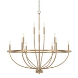 Greyson 12 Light Oversized Chandelier by Homeplace - 428501