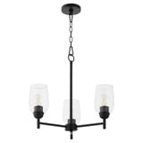 Wallinger 3 Light Medium Chandelier by Quorum - 6112-3