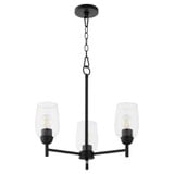 Wallinger 3 Light Medium Chandelier by Quorum - 6112-3