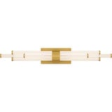 Talbott 20W LED Bath Vanity 4.5 Inch Tall and 32 Inch Wide by Quoizel - PCTAL8632