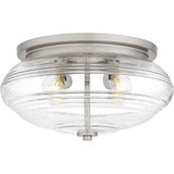 Gatonby 4 Light Flush Mount 8.25 Inch Tall and 16 Inch Wide by Quoizel - QFL6773