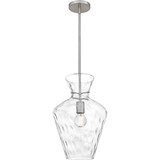 Hollis 1 Light Pendant 18 Inch Tall and 12 Inch Wide by Quoizel - QMP6806