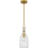Govada 1 Light Mini Pendant 14.5 Inch Tall and 6 Inch Wide by Quoizel - QPP6782