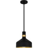 Arbor 1 Light Mini Pendant 11 Inch Tall and 10 Inch Wide by Quoizel - QPP6804