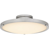 Donne 25W LED Semi Flush Mount 5 Inch Tall and 15.75 Inch Wide by Quoizel - QSF6784