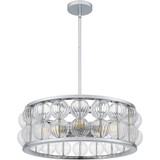 Terrarock 5 Light Pendant 8.75 Inch Tall and 23 Inch Wide by Quoizel - TRK2823