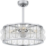 Terrarock 4 Light Fandelier 9.75 Inch Tall and 23 Inch Wide by Quoizel - TRK3123