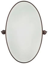 35.75 Inch Extra Large Oval Beveled Mirror by Minka Lavery - 1432