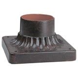 Great Outdoors Accessory 5.75 Inch Outdoor Pier Mount by Minka Lavery - 7930