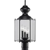BrassGUARD Lantern Outdoor Light 3 Light 9.75 x 21.31 Inches by Progress - P5432