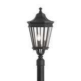Cotswold Lane Three Light Outdoor Post Mount 9.5 x 22.5 In by Generation - OL5407