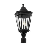Cotswold Lane Three Light Outdoor Post Lantern 9.5 x 22.38 In by Generation - OL5427