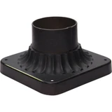 Outdoor Essentials Cast Pier Mount in Commodity style by Maxim - 2001