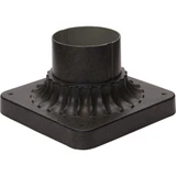 Outdoor Essentials Cast Pier Mount in Commodity style by Maxim - 2001
