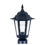 Cast 1 Light Outdoor Pole/Post Mount 7 x 15.25 inches by Maxim - 3001