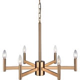 Euryale 6 Light Medium Chandelier by Matteo - C52606