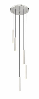Forest 25W 5 LED Chandelier 12 Inch Tall and 12 Inch Wide By Z-Lite - 919MP12-5R