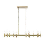 Collette 16 Light Oversized Linear Pendant by Varaluz - 357N16