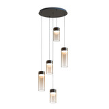 Highball 40W 5 LED Large Pendant by ET2 - E21185