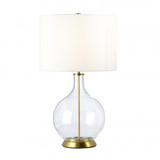 Orb 1 Light Table Lamp 26.5 x 14 Inches by Lucas and McKearn - ORB-CLEAR-AB