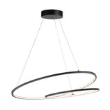 Cycle 98W 1 LED Light Oversized Pendant by ET2 - E21327