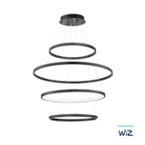 Groove 4 LED Light Oversized 4 Tier Pendant by ET2 - E22729