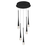 Pierce 15W 5 LED Light Medium Pendant by ET2 - E24225