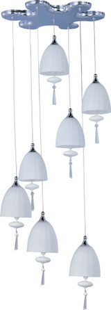 Chute 7 Light Medium Pendant by ET2 - E24356-15128