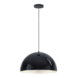 Hemisphere 20W 1 LED Light Large Pendant by ET2 - E24904