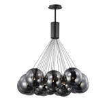 Burst 36W 20 LED Light Oversized Pendant by ET2 - E25088
