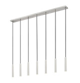 Forest 35W 7 LED Linear Chandelier 12 Inch Tall X 4.75 Inch Wide By Z-Lite - 919MP12-7L
