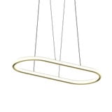 Luna 98W 2 LED Oversized Oversized Pendant by Sonneman - 2241