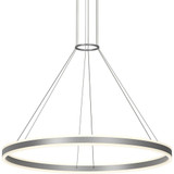 Double Corona 102W 2 LED Pendant 2.75 Inch and 47.25 Inch Wide by Sonneman - 2307
