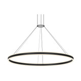 Double Corona 129W 2 LED Pendant 2.75 Inch Tall X 59 Inch Wide by Sonneman - 2309